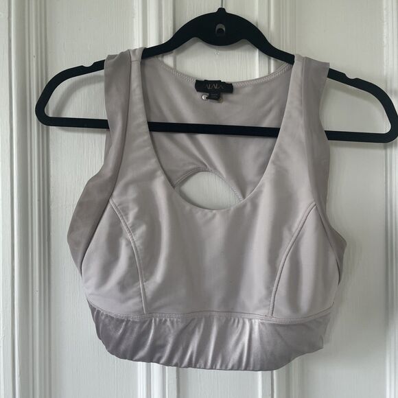 Other - Alala Womens Yoga Top Bra Activewear Light Gray Medium